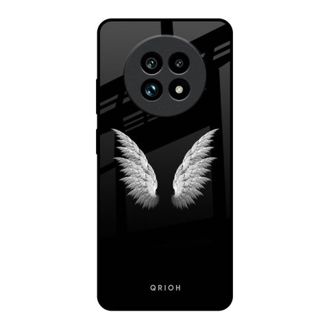 White Angel Wings Realme 13 Pro Plus 5G Glass Back Cover Online
