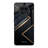 Sleek Golden & Navy Realme 13 Pro Plus 5G Glass Back Cover Online