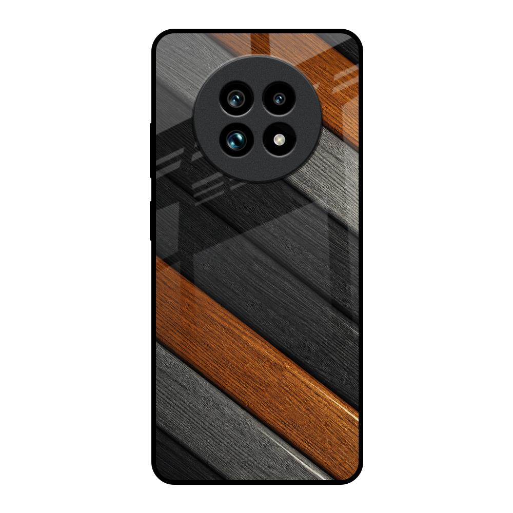 Tri Color Wood Realme 13 Pro Plus 5G Glass Back Cover Online