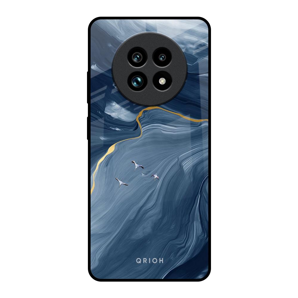 Deep Ocean Marble Realme 13 Pro Plus 5G Glass Back Cover Online