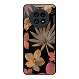 Lines Pattern Flowers Realme 13 Pro Plus 5G Glass Back Cover Online