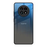 Blue Grey Ombre Realme 13 Pro Plus 5G Glass Back Cover Online