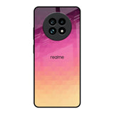 Geometric Pink Diamond Realme 13 Pro Plus 5G Glass Back Cover Online