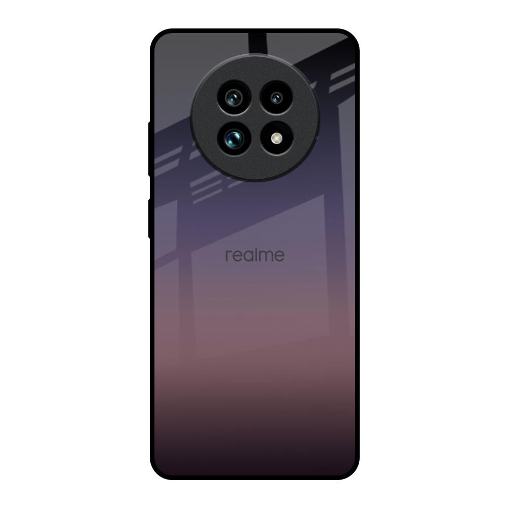 Grey Ombre Realme 13 Pro Plus 5G Glass Back Cover Online