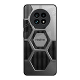Hexagon Style Realme 13 Pro Plus 5G Glass Back Cover Online