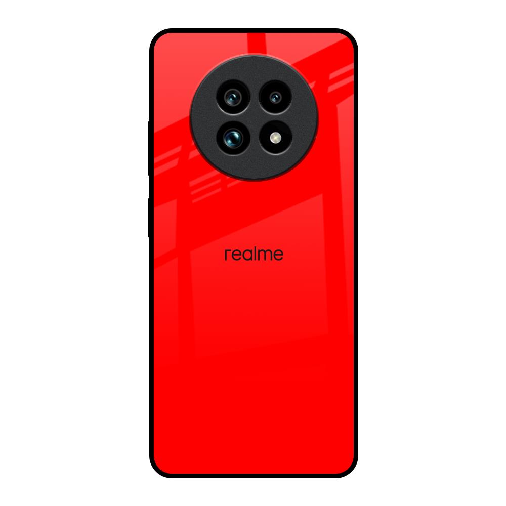 Blood Red Realme 13 Pro Plus 5G Glass Back Cover Online