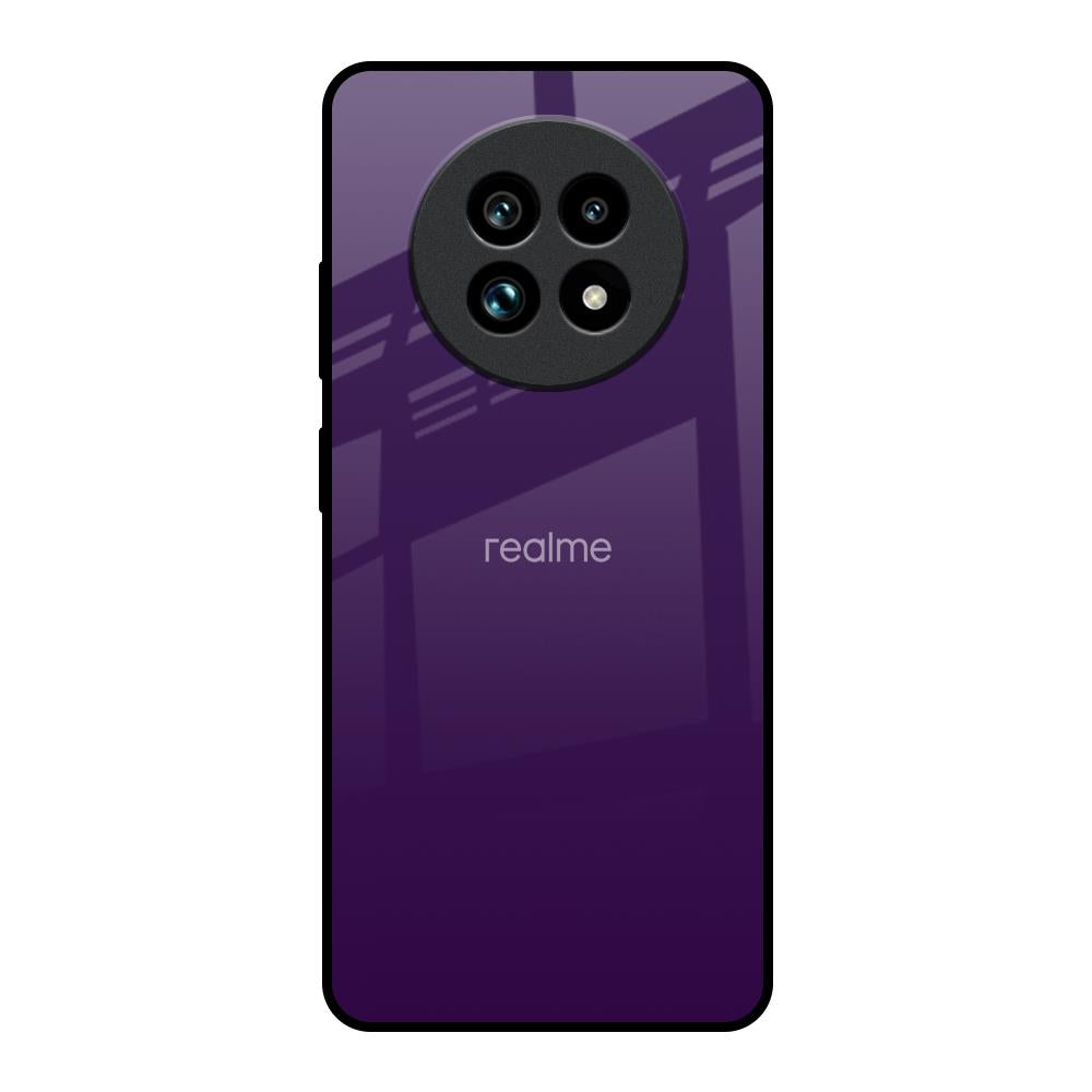 Dark Purple Realme 13 Pro Plus 5G Glass Back Cover Online