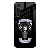 Touch Me & You Die Samsung Galaxy A16 5G Glass Back Cover Online