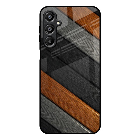 Tri Color Wood Samsung Galaxy A16 5G Glass Back Cover Online