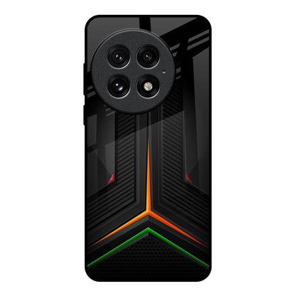 Modern Ultra Chevron OnePlus 13 Glass Back Cover Online