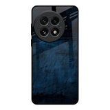 Dark Blue Grunge OnePlus 13 Glass Back Cover Online