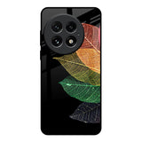 Colorful Leaves OnePlus 13 Glass Back Cover Online