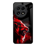 Red Angry Lion OnePlus 13 Glass Back Cover Online
