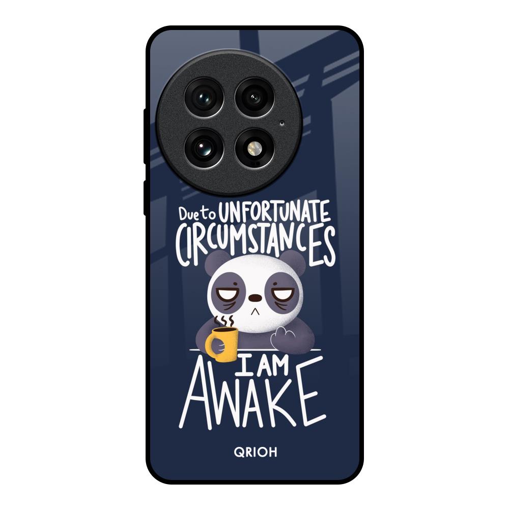Struggling Panda OnePlus 13 Glass Back Cover Online
