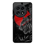 Red Moon Tiger OnePlus 13 Glass Back Cover Online