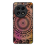 Floral Mandala OnePlus 13 Glass Back Cover Online
