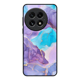 Alcohol ink Marble OnePlus 13 Glass Back Cover Online