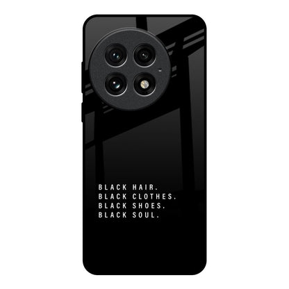 Black Soul OnePlus 13 Glass Back Cover Online