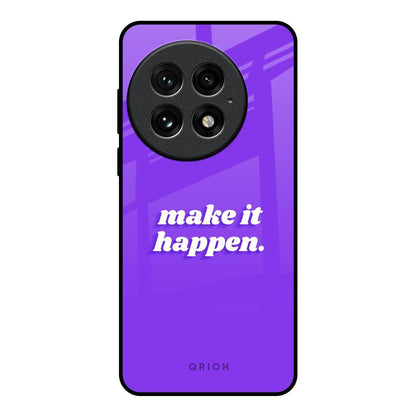 Make it Happen OnePlus 13 Glass Back Cover Online