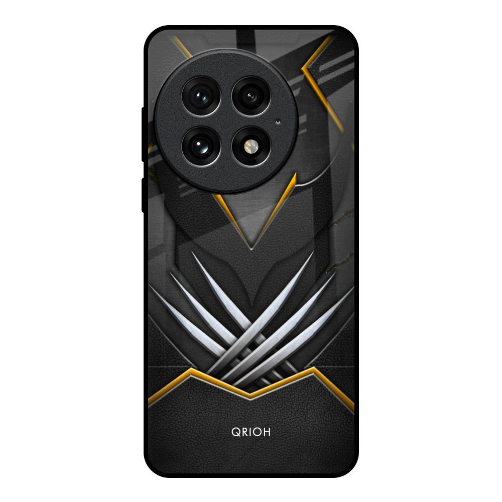 Black Warrior OnePlus 13 Glass Back Cover Online