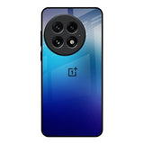Blue Rhombus Pattern OnePlus 13 Glass Back Cover Online