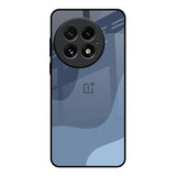 Navy Blue Ombre OnePlus 13 Glass Back Cover Online