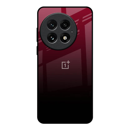 Wine Red OnePlus 13 Glass Back Cover Online