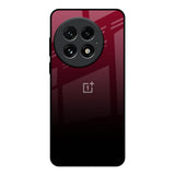 Wine Red OnePlus 13 Glass Back Cover Online