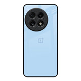 Pastel Sky Blue OnePlus 13 Glass Back Cover Online