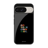 Go Your Own Way Google Pixel 9 Pro Glass Cases & Covers Online