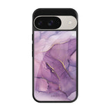 Purple Gold Marble Google Pixel 9 Pro Glass Cases & Covers Online