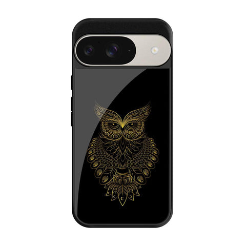Golden Owl Google Pixel 9 Pro Glass Cases & Covers Online