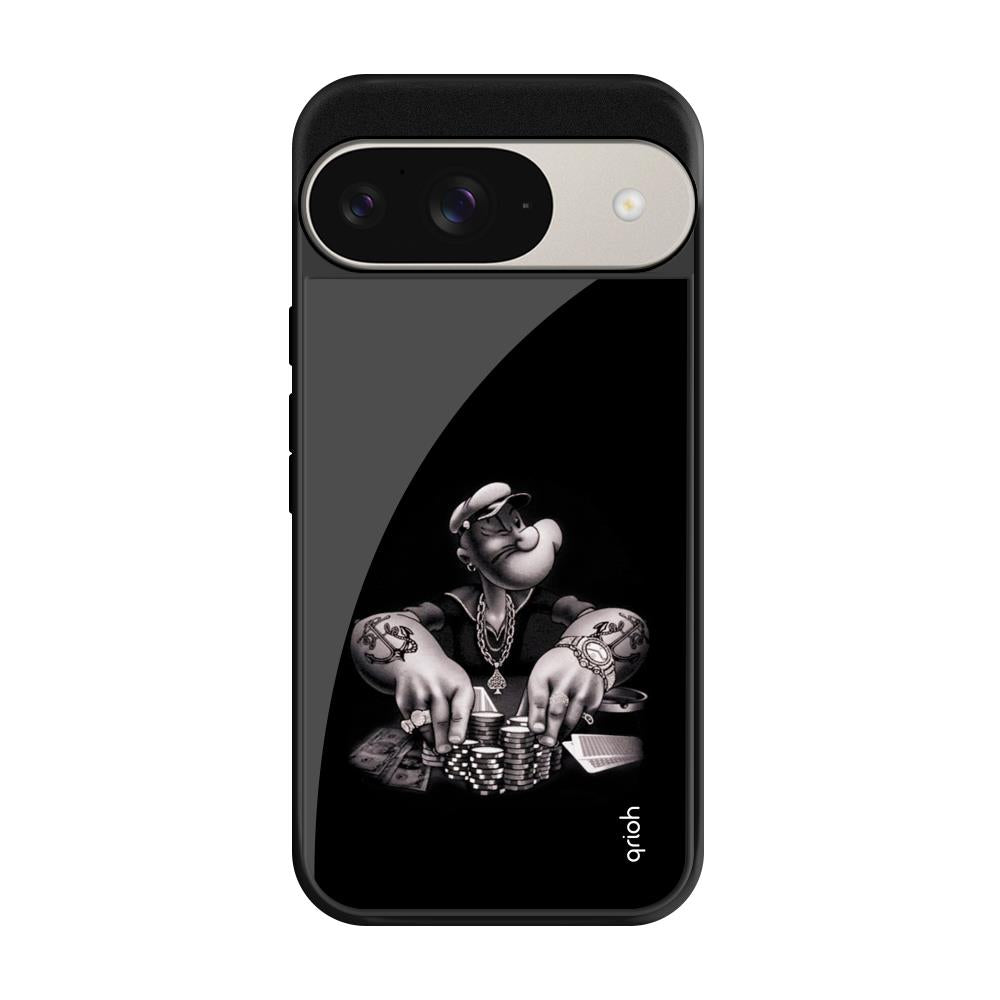 Gambling Problem Google Pixel 9 Pro Glass Cases & Covers Online