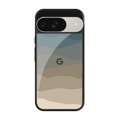 Abstract Mountain Pattern Google Pixel 9 Pro Glass Back Cover Online