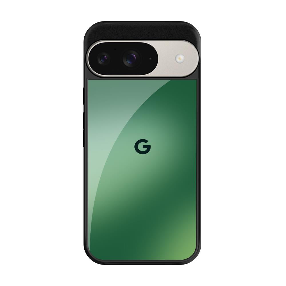 Green Grunge Texture Google Pixel 9 Pro Glass Back Cover Online