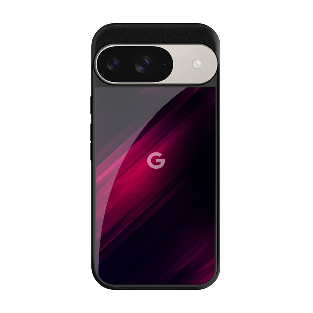 Razor Black Google Pixel 9 Pro Glass Back Cover Online