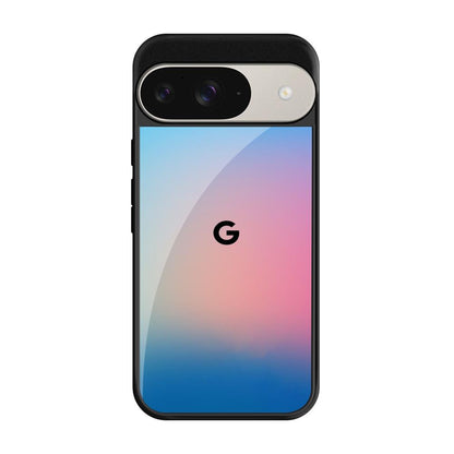 Blue & Pink Ombre Google Pixel 9 Pro Glass Back Cover Online