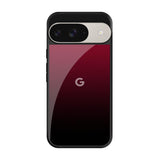 Wine Red Google Pixel 9 Pro Glass Back Cover Online