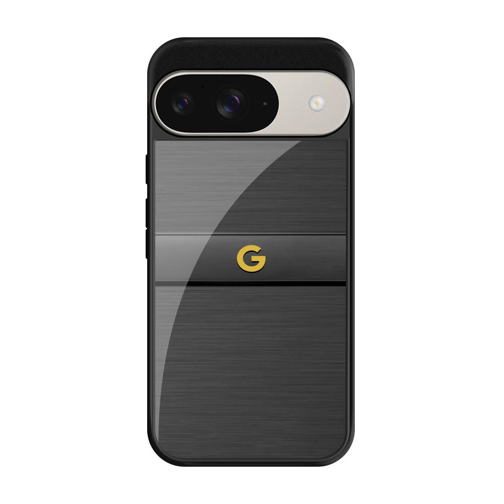 Grey Metallic Glass Google Pixel 9 Pro Glass Back Cover Online