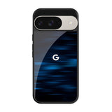 Blue Rough Abstract Google Pixel 9 Pro Glass Back Cover Online