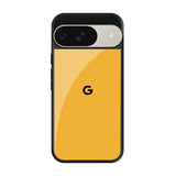 Fluorescent Yellow Google Pixel 9 Pro Glass Back Cover Online