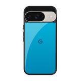 Blue Aqua Google Pixel 9 Pro Glass Back Cover Online