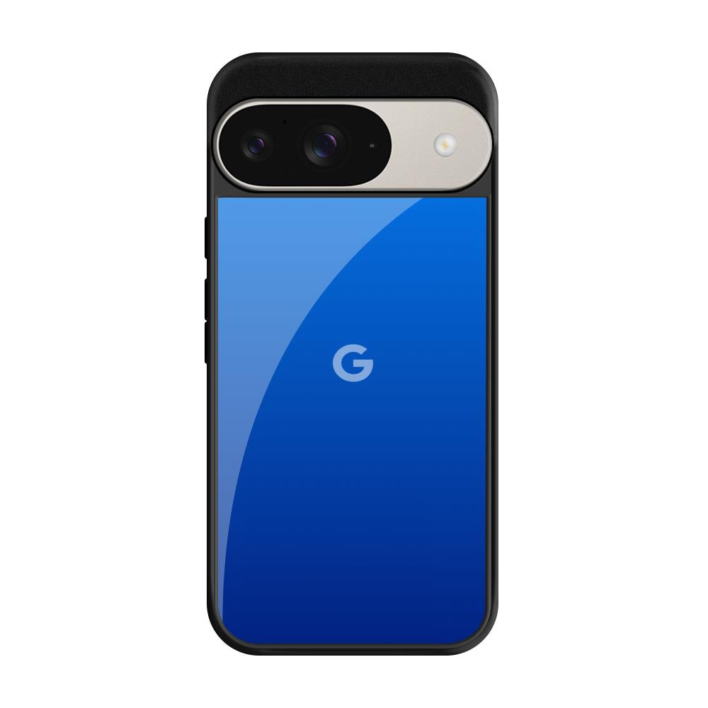 Egyptian Blue Google Pixel 9 Pro Glass Back Cover Online