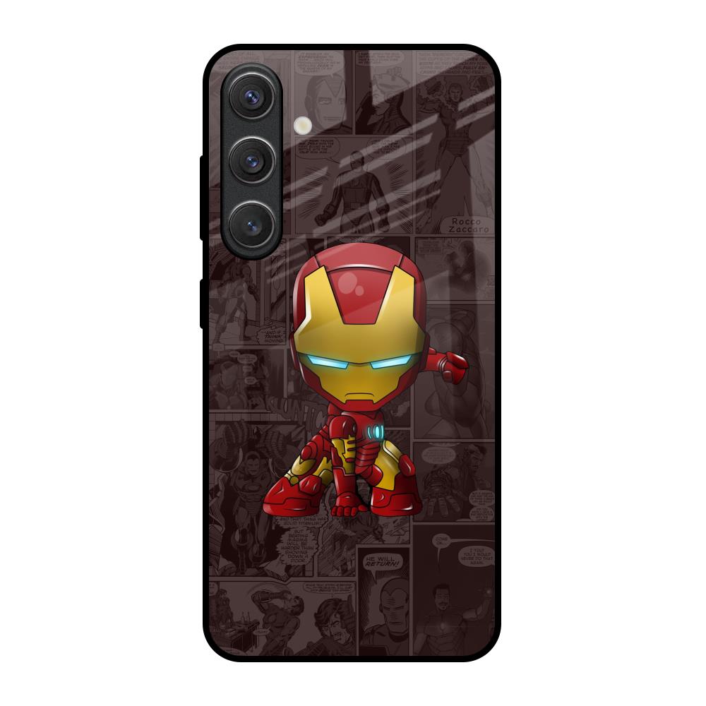 Angry Baby Super Hero Samsung Galaxy S25 5G Glass Back Cover Online
