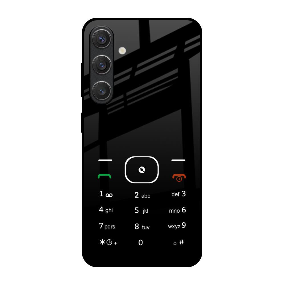Classic Keypad Pattern Samsung Galaxy S25 5G Glass Back Cover Online