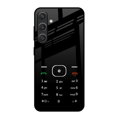 Classic Keypad Pattern Samsung Galaxy S25 5G Glass Back Cover Online