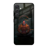 Lord Hanuman Animated Samsung Galaxy S25 5G Glass Back Cover Online