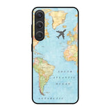 Travel Map Samsung Galaxy S25 5G Glass Back Cover Online