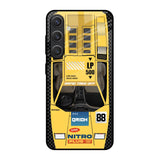 Yellow Racing Car Samsung Galaxy S25 5G Glass Back Cover Online