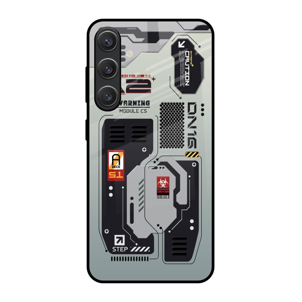 Techno Vibes Samsung Galaxy S25 5G Glass Back Cover Online